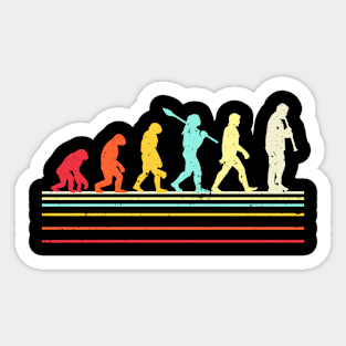 Vintage Clarinet Evolution Clarinet Player Sticker